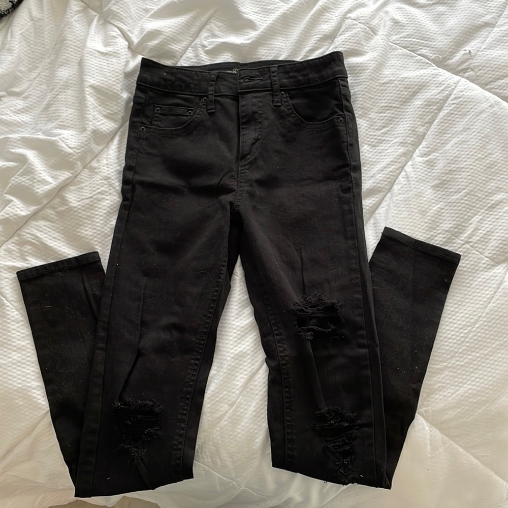 Wild fable black high rise skinny jeans - 00